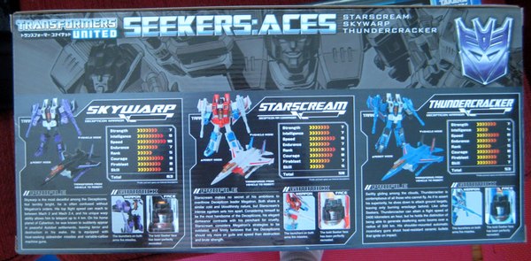 Takara Tomy Transformers United Seekers Aces Box Set In Hand Images   Starscream  Thundercracker Skywarp  (3 of 3)